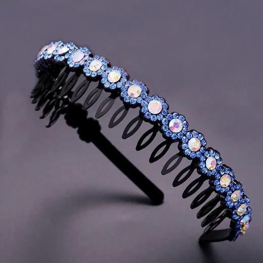 PDD-发箍水钻简约防滑头箍发带洗脸带齿发夹【仅支持线上支付】 商品图2