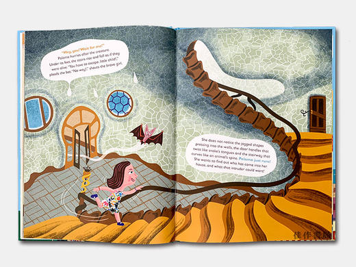 A Dragon on the Roof: A Children's Book Inspired by Antoni Gaudi / 屋顶上的龙:受安东尼·高迪启发的儿童读物 商品图2