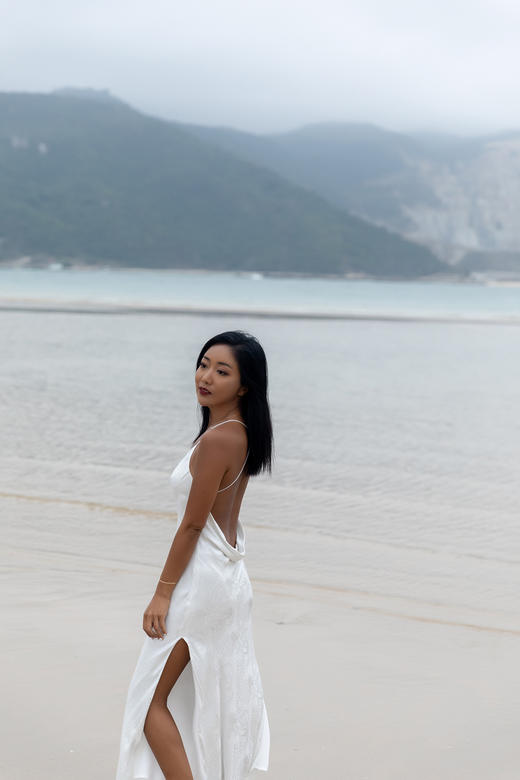 CG｜Lei dress Cowls back slipdress 05_502 [真丝交叉露背吊带连衣裙] 商品图7