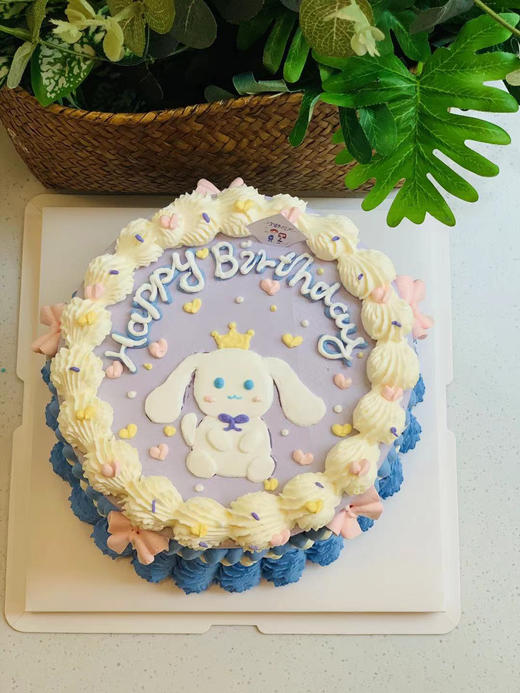 复古手绘兔子奶油蛋糕 下单前请仔细阅读商品详情 商品图1