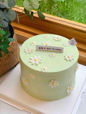翻糖小雏菊🌼奶油蛋糕 下单前请仔细阅读商品详情