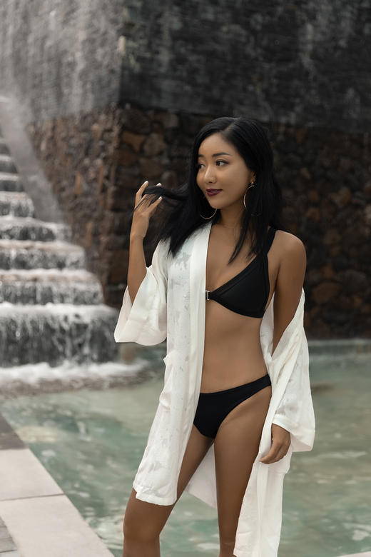 CG｜Short Kimono 05_202 [真丝短款睡袍] 商品图1