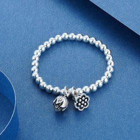 S925银【两世欢】儿童手串【KDFSL007】手链2105