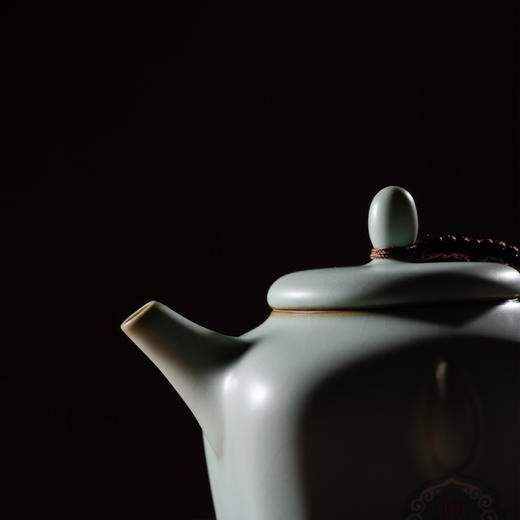 东道主人｜顺耳壶（汝官窑·天青） 商品图1