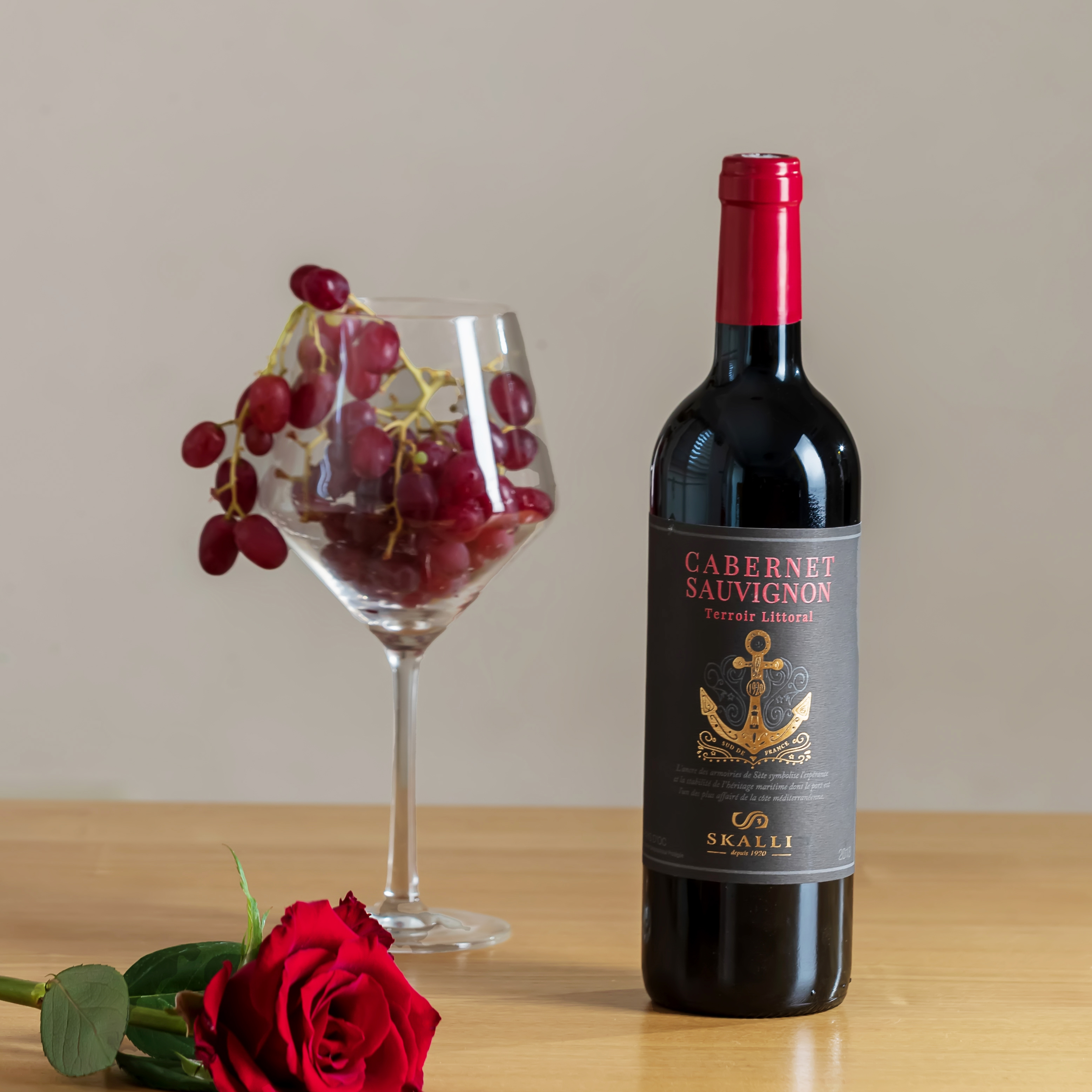 法国南部斯卡利沿海加本力苏维翁红葡萄酒（750ml/375ml）