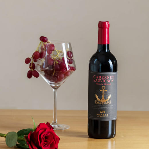 法国南部斯卡利沿海加本力苏维翁红葡萄酒750ml375ml