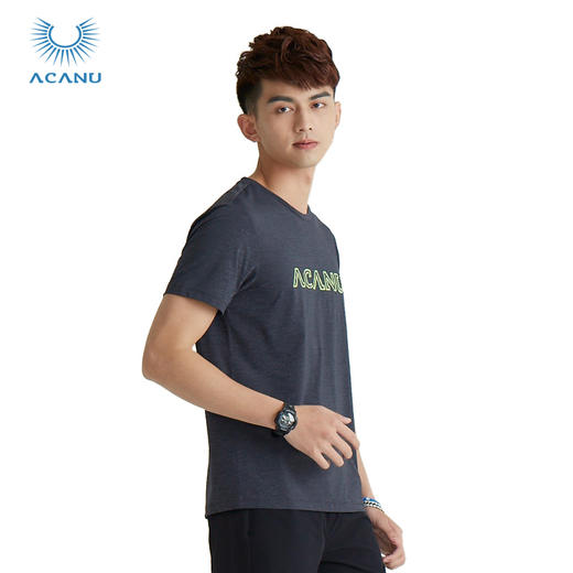 ACANU阿肯诺/男女款圆领短袖T恤 ACA21008/ACA22008 商品图4