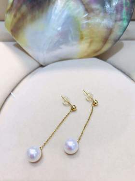 2F  金鸿珍珠  淡水珍珠耳钉