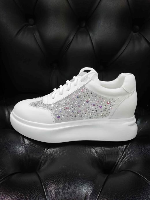 LFGJ女鞋 2270 夏款时尚百搭厚底满钻网鞋 商品图2