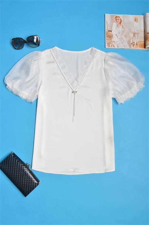 对位SST5AL_蕾丝衫_ZK 商品图0