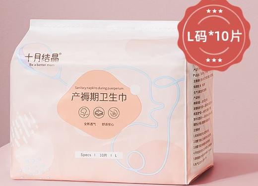 十月结晶SH122产褥期卫生巾10片 商品图0