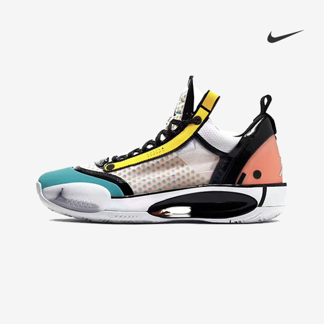 NIKE Air Jordan 34 AJ34郭艾伦 镂空男子篮球鞋