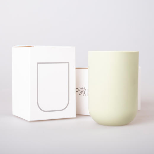 【漱口杯】简约漱口杯刷牙杯水杯纯色被子加厚款PP杯子情侣款 商品图1