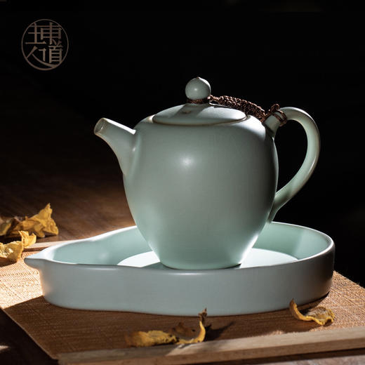 东道主人｜美人肩壶（汝官窑·天青） 商品图0