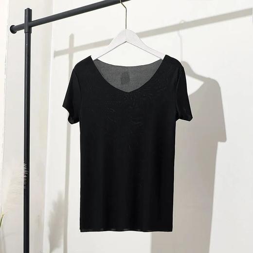 夏季冰丝睡衣两件套短袖套装 商品图13