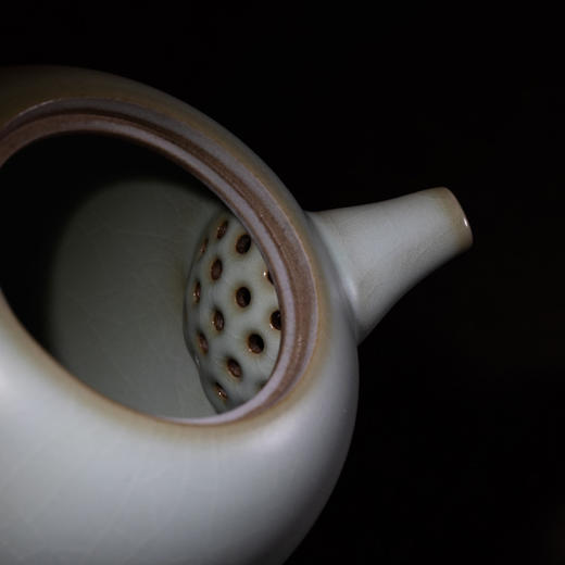 东道主人｜美人肩壶（汝官窑·天青） 商品图3