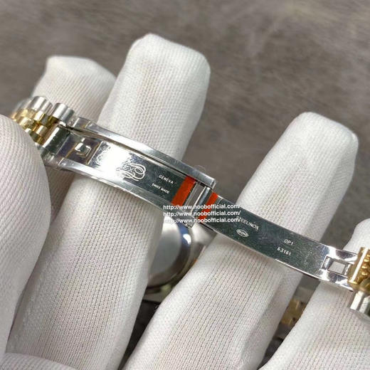 NOOB天然珍珠母贝！包18k金！劳力士蚝式恒动31日志 秀而不媚 恒久优雅 。【表壳】尺寸31mm，采用耗式904钢，表圈镶多粒施华洛斯奇钻 ，保证100米防水 商品图7