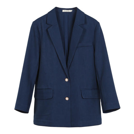 METTE2021年春夏新品女士小西装时尚休闲修身显瘦九分袖薄款外套 商品图7