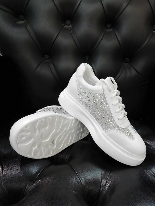 LFGJ女鞋 2270 夏款时尚百搭厚底满钻网鞋 商品图8