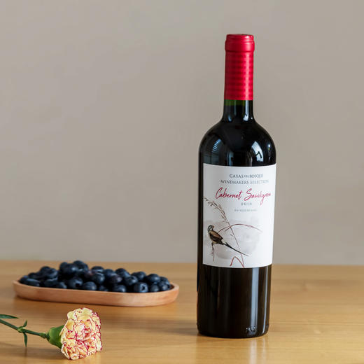智利CASAS DEL BOSQUE精选赤霞珠红葡萄酒（新旧酒标随机发） 商品图1