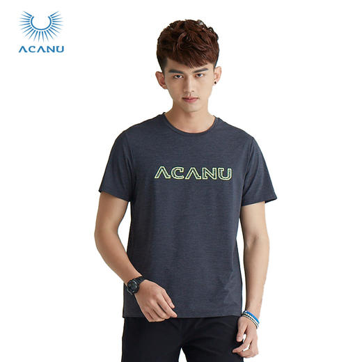 ACANU阿肯诺/男女款圆领短袖T恤 ACA21008/ACA22008 商品图3
