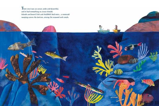 The Mermaid and the Parakeet: A Children's Book Inspired by Henri Matisse/美人鱼和鹦鹉：受马蒂斯启发的绘本 商品图3