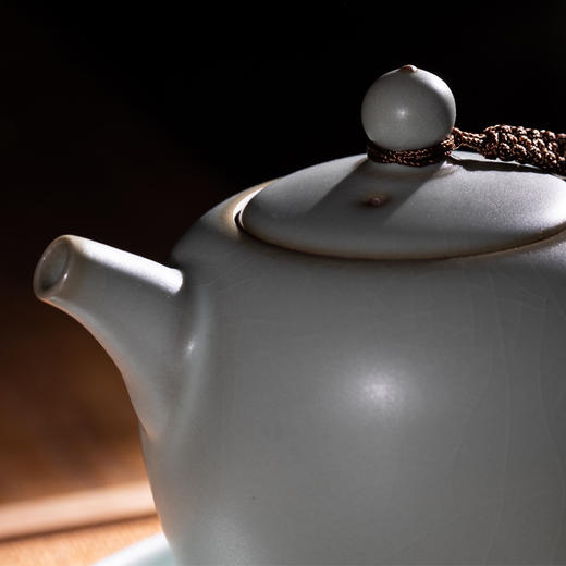 东道主人｜美人肩壶（汝官窑·天青） 商品图2