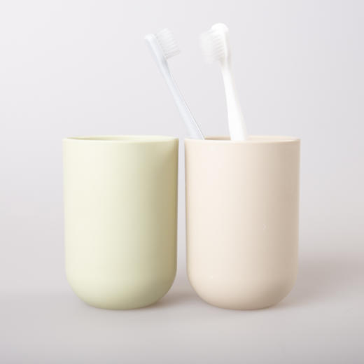 【漱口杯】简约漱口杯刷牙杯水杯纯色被子加厚款PP杯子情侣款 商品图8
