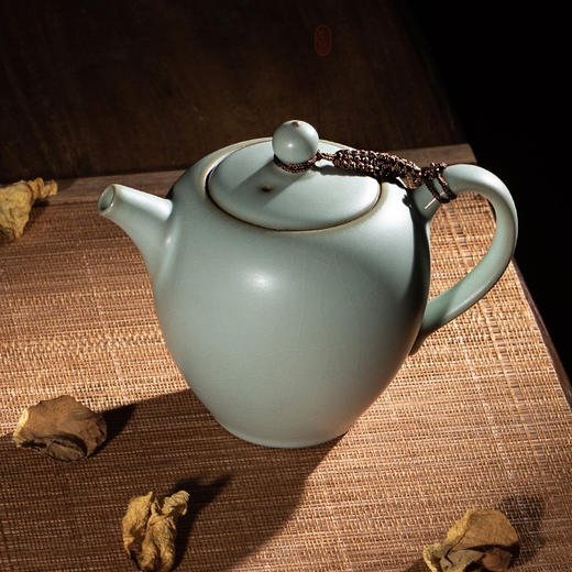 东道主人｜美人肩壶（汝官窑·天青） 商品图4