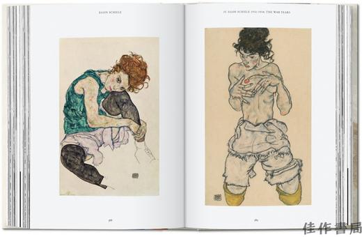 【全新现货】【40周年系列】 Egon Schiele. The Paintings – 40th Anniversary Edition/埃贡·席勒 绘画- Taschen40周年纪念版 商品图4