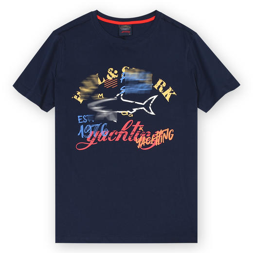 鲨鱼 皇冠鱼印花 圆领短袖T恤 特惠 PSS99 商品图7