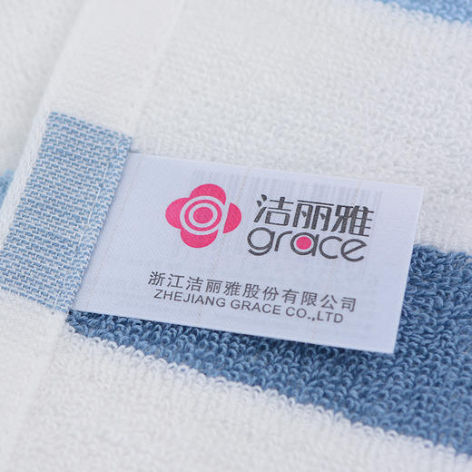 洁丽雅纯棉运动巾 健身跑步擦汗巾男士跑步巾 全棉深色加长毛巾#官方正品 商品图4