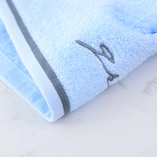 【纯棉菠萝格小方巾4条】 家用便携洗脸巾 擦脸毛巾舒适吸水 商品图3