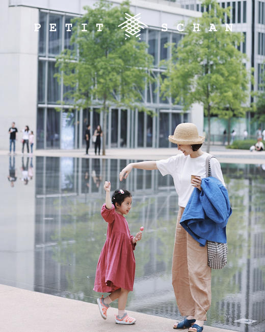 PETIT SCHAN小闪  CLO#027 Flow心流  36支盐缩工艺细亚麻东方禅意外套/裤子 商品图13