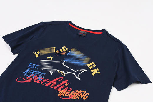 鲨鱼 皇冠鱼印花 圆领短袖T恤 特惠 PSS99 商品图8