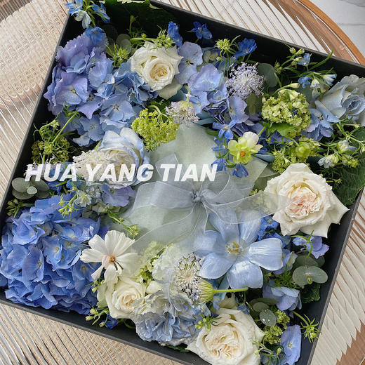 多色系 超大方形礼物 花盒 商品图0