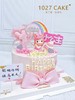 1027CAKE |  公主主题 翻糖蝴蝶结  周岁蛋糕 粉嫩色系 商品缩略图2