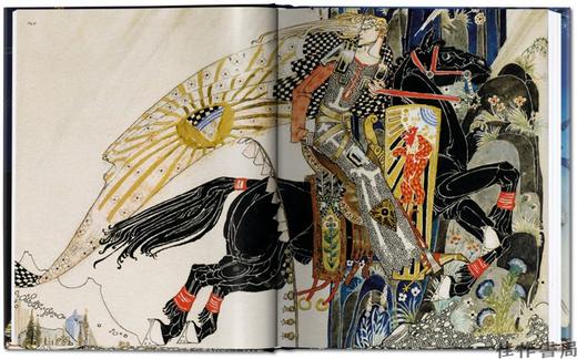 【全新现货】 Kay Nielsen. East of the Sun and West of the Moon/凯·尼尔森 太阳之东,月亮之西 丹麦插画大师 商品图3