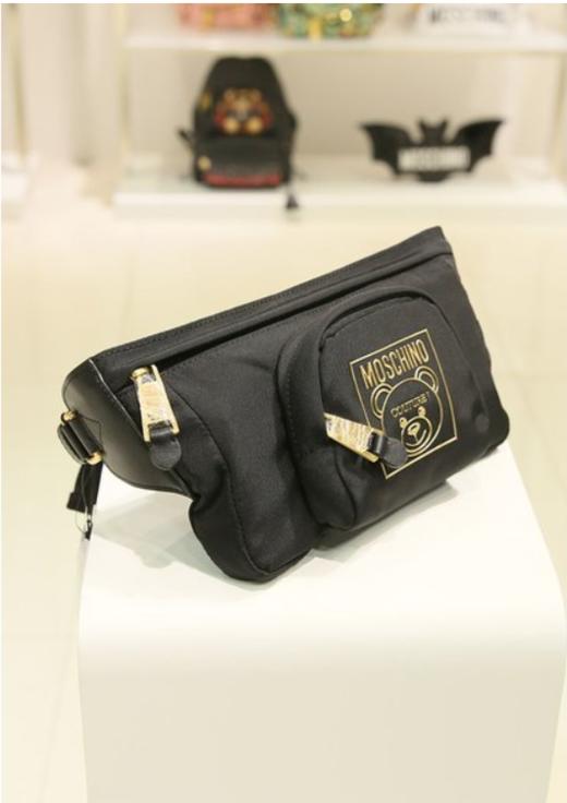 [Moschino]金色泰迪标签腰包（MK1BA0381555）JPY带授权招加盟代理 商品图1