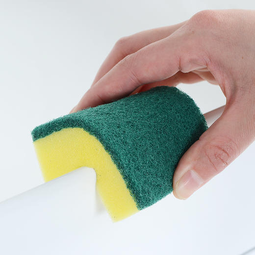 【双面海绵擦】洗碗神器   清洁多功能去污 商品图1