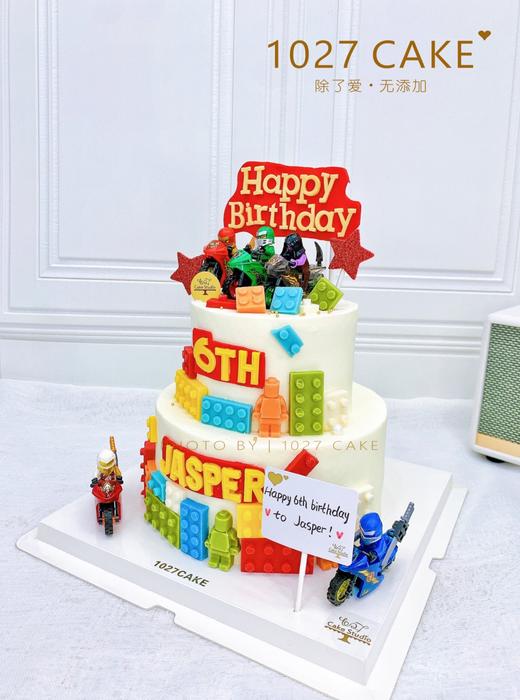 1027CAKE | 双层 蛋糕 卡通双主题 乐高 幻影忍者 商品图2