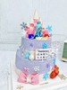 1027CAKE | 双层 蛋糕 卡通双主题 叶罗丽小猪佩奇 翻糖蝴蝶结 商品缩略图2