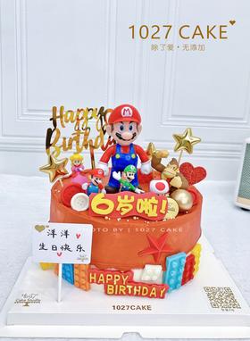 1027CAKE |  超级马里奥主题 卡通蛋糕