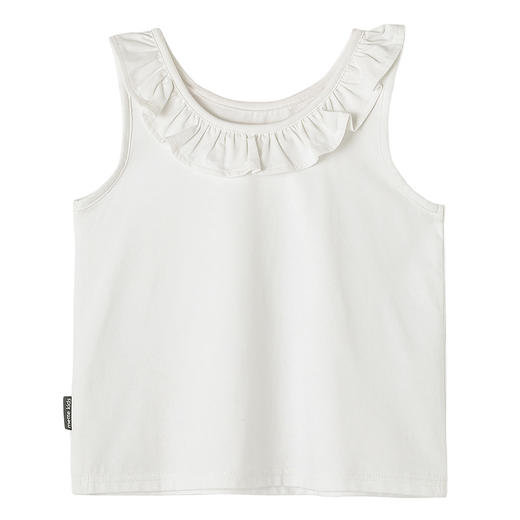 【薄款弹力无袖T恤】2021年夏季新品女童T桖弹力舒适薄款上衣 商品图7