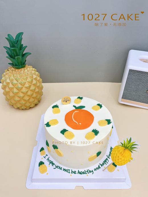 1027CAKE |  手绘蛋糕 ins风 菠萝 商品图2