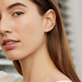 北京仓｜Adina Reyter-Pavé-钻石 耳廓夹（单只 无需耳洞）［美国设计师］