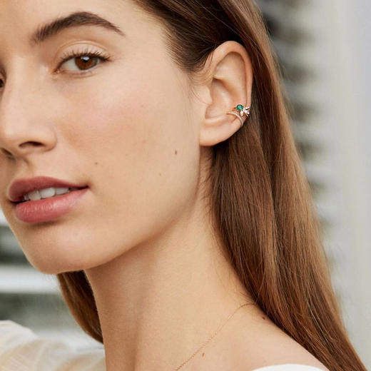 北京仓｜Adina Reyter-Pavé-钻石 耳廓夹（单只 无需耳洞）［美国设计师］ 商品图0