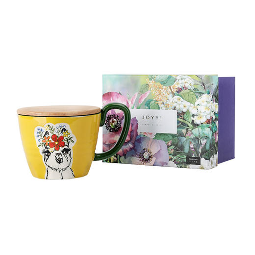 JOYYE卓艺单品花趣杯(配木盖)TFC0119016 商品图0