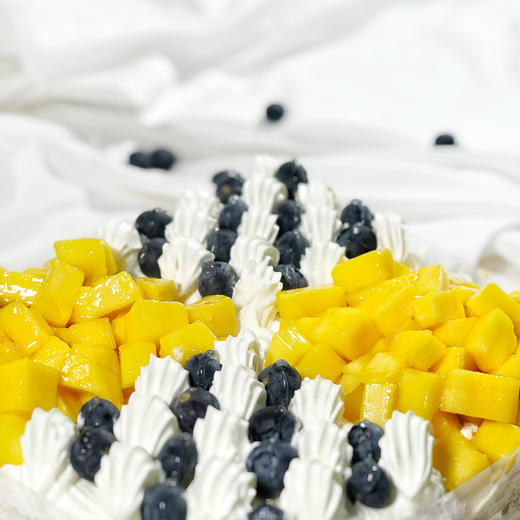 【双重口味】蓝莓慕斯拼芒果千层-入口双重口味刺激味蕾 商品图2