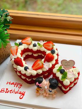 情侣红丝绒❤️蛋糕 下单前请仔细阅读商品详情